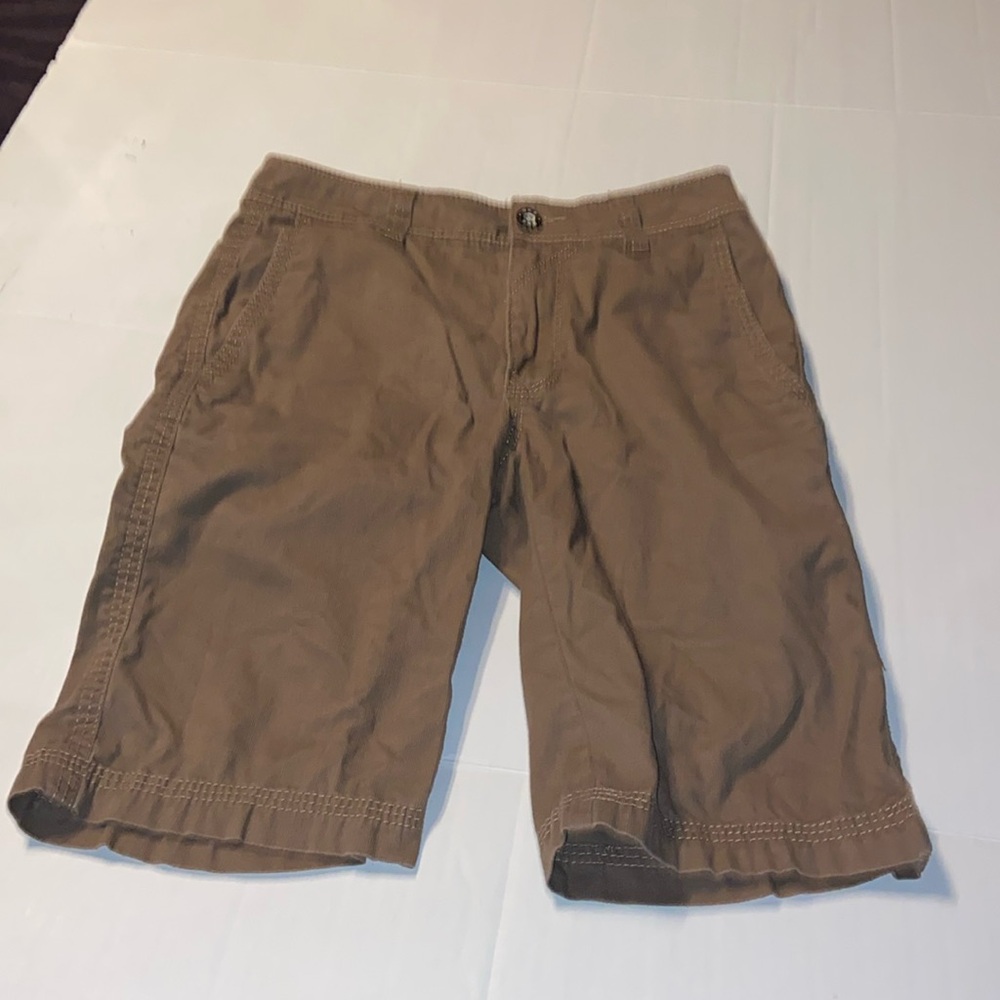 BKE standard fit Courdoroy khaki shorts size 28